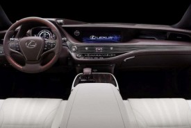 Lexus LS - deska rozdzielcza © Lexus